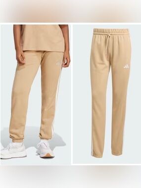 NWT Adidas 2XL Essentials 3-Stripes French Terry Cuffed Pants Women’s Plus Size